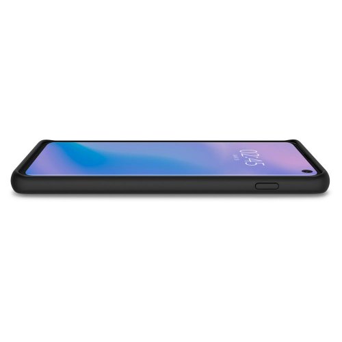 Чехол Spigen для Samsung Galaxy S10 Silicone Fit (605CS25818) Black купить в Украине | Telemart фото