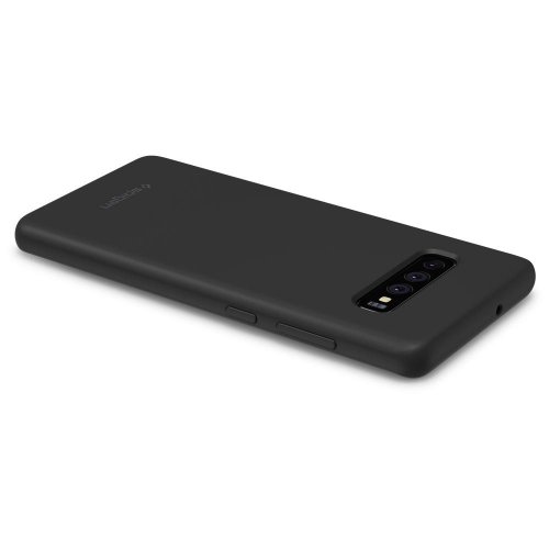 Чехол Spigen для Samsung Galaxy S10 Silicone Fit (605CS25818) Black купить в Украине | Telemart фото