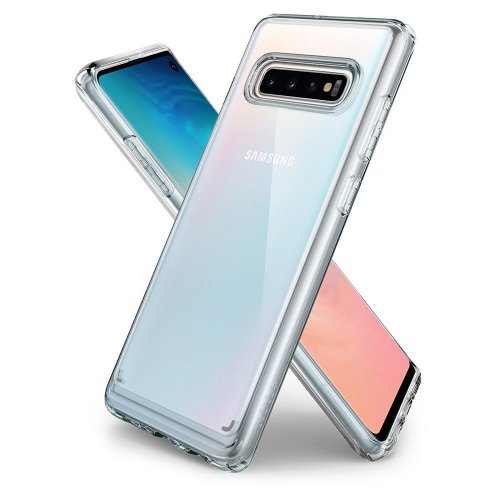 Чохол Spigen для Samsung Galaxy S10 Ultra Hybrid (605CS25801) Crystal Clear купити в Україні | Telemart фото