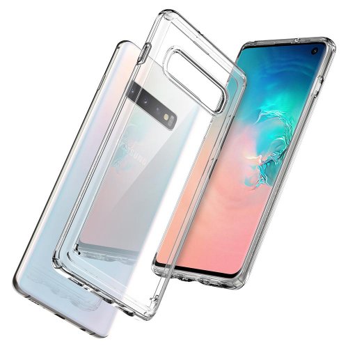 Чохол Spigen для Samsung Galaxy S10 Ultra Hybrid (605CS25801) Crystal Clear купити в Україні | Telemart фото