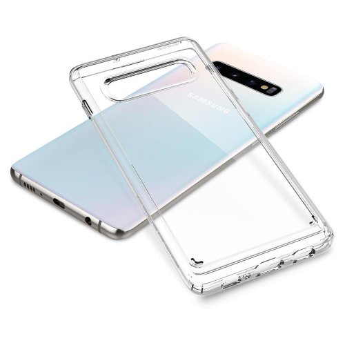 Чохол Spigen для Samsung Galaxy S10 Ultra Hybrid (605CS25801) Crystal Clear купити в Україні | Telemart фото