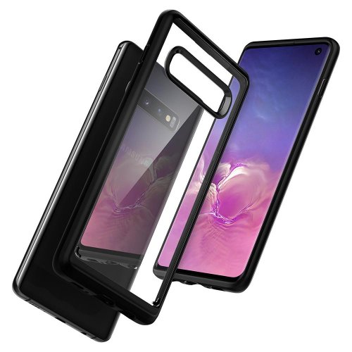 Чохол Spigen для Samsung Galaxy S10 Ultra Hybrid (605CS25802) Matte Black купити в Україні | Telemart фото