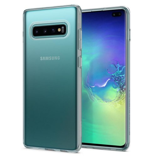 Чехол Spigen для Samsung Galaxy S10+ Liquid Crystal (606CS25761) Crystal Clear купить в Украине | Telemart фото