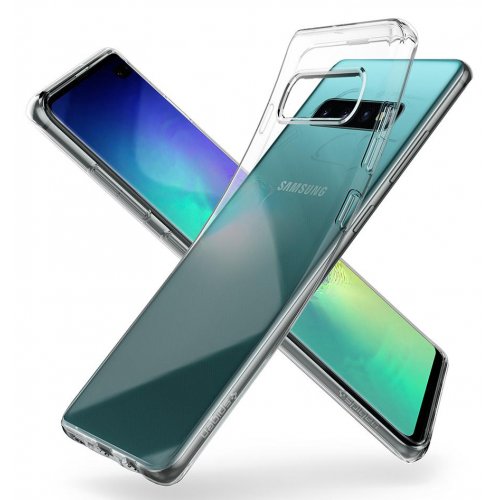 Чехол Spigen для Samsung Galaxy S10+ Liquid Crystal (606CS25761) Crystal Clear купить в Украине | Telemart фото