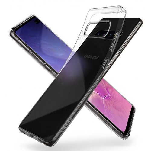 Чехол Spigen для Samsung Galaxy S10+ Liquid Crystal (606CS25761) Crystal Clear купить в Украине | Telemart фото