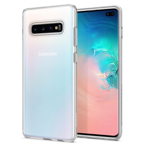 Чехол Spigen для Samsung Galaxy S10+ Liquid Crystal (606CS25761) Crystal Clear купить в Украине | Telemart фото