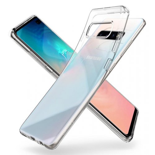 Чехол Spigen для Samsung Galaxy S10+ Liquid Crystal (606CS25761) Crystal Clear купить в Украине | Telemart фото