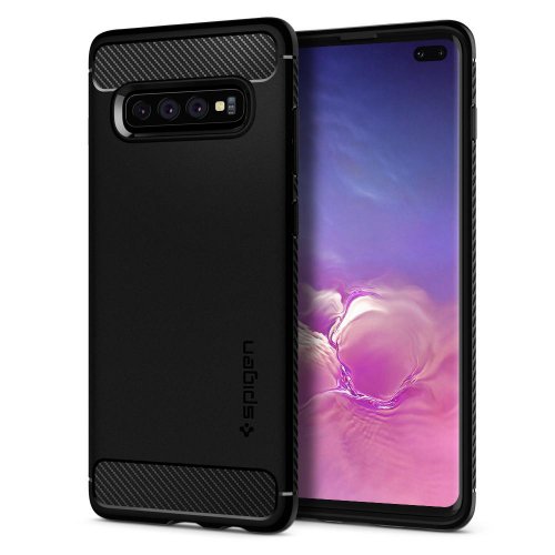 

Spigen для Samsung Galaxy S10+ Rugged Armor (606CS25765) Matte Black