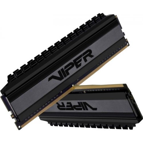 Фото ОЗП Patriot DDR4 16GB (2x8GB) 3200Mhz Viper 4 Blackout (PVB416G320C6K)