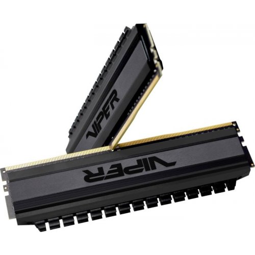 Фото ОЗП Patriot DDR4 16GB (2x8GB) 4000Mhz Viper 4 Blackout (PVB416G400C9K)