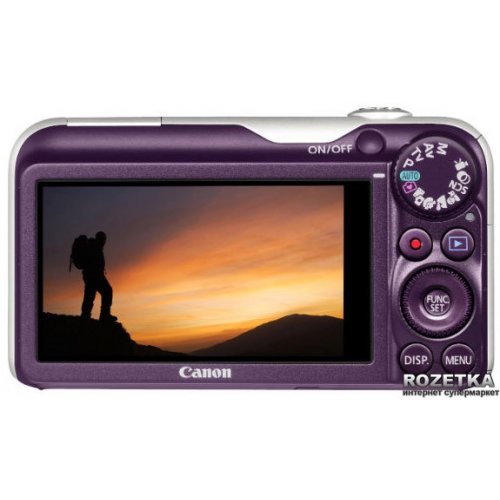 Купить Цифровые фотоаппараты Canon PowerShot SX220 HS Purple - цена в Харькове, Киеве, Днепре, Одессе
в интернет-магазине Telemart фото