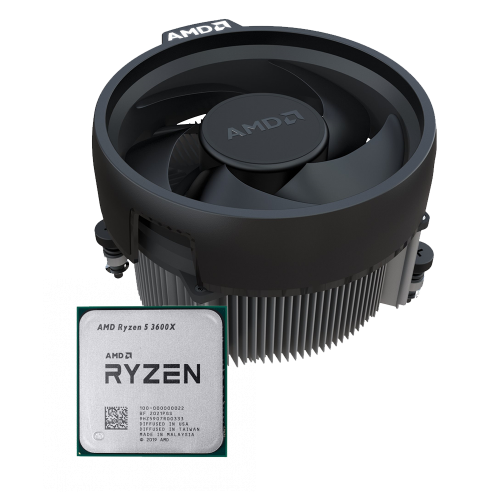 Фото Процессор AMD Ryzen 5 3600X 3.8(4.4)GHz 32MB sAM4 Multipack (100-100000022MPK)