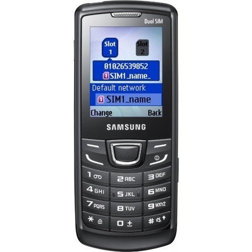 Купить Мобильный телефон Samsung E1252 Duos Black - цена в Харькове, Киеве, Днепре, Одессе
в интернет-магазине Telemart фото