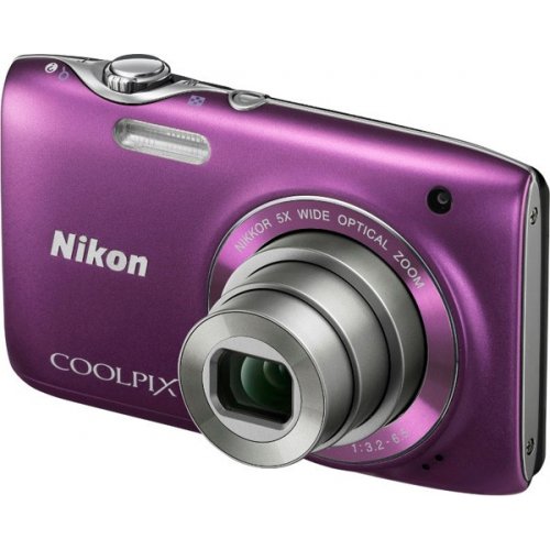 Купить Цифровые фотоаппараты Nikon Coolpix S3100 Purple - цена в Харькове, Киеве, Днепре, Одессе
в интернет-магазине Telemart фото