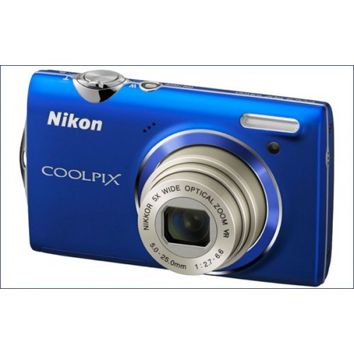 Купить Цифровые фотоаппараты Nikon Coolpix S5100 Blue - цена в Харькове, Киеве, Днепре, Одессе
в интернет-магазине Telemart фото