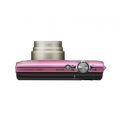 Купить Цифровые фотоаппараты Nikon Coolpix S5100 Pink - цена в Харькове, Киеве, Днепре, Одессе
в интернет-магазине Telemart фото