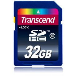 Карта пам'яті Transcend SDHC 32GB Class 10 (с кардридером) (TS32GSDHC10-P2)