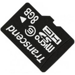 Карта пам'яті Transcend microSDHC 8GB Class 6 (без адаптера) (TS8GUSDC6)