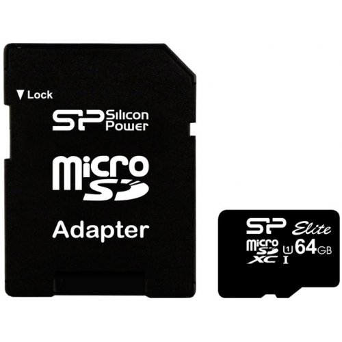 Карта памяти Transcend microSDXC 64GB Class 10 UHS-I Ultimate 600X (с адаптером) (TS64GSDHC10U1) купить в Украине | Telemart фото