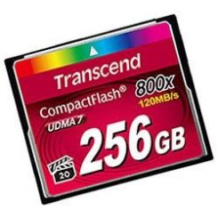 Карта пам'яті Transcend CF 256GB (800x) (TS256GCF800)