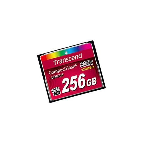Карта памяти Transcend CF 256GB (800x) (TS256GCF800) купить в Украине | Telemart фото