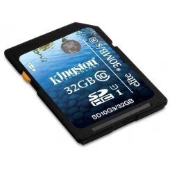 Карта пам'яті Kingston SDHC 16GB Class 10 UHS-I G3 Elite 30MB/s (SD10G3/16GB)