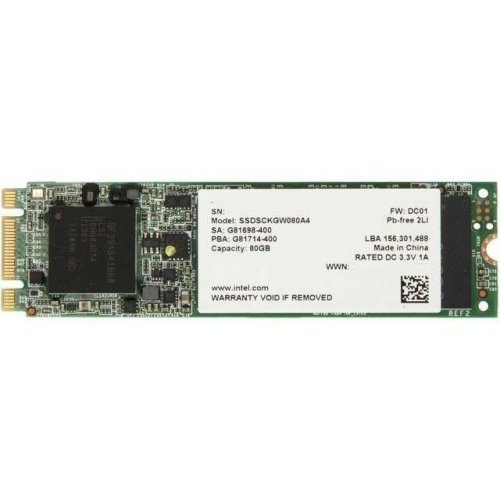 Продати SSD-диск Intel 530 Series 180GB M.2 (SSDSCKGW180A4) за Trade-In у інтернет-магазині Телемарт - Київ, Дніпро, Україна фото