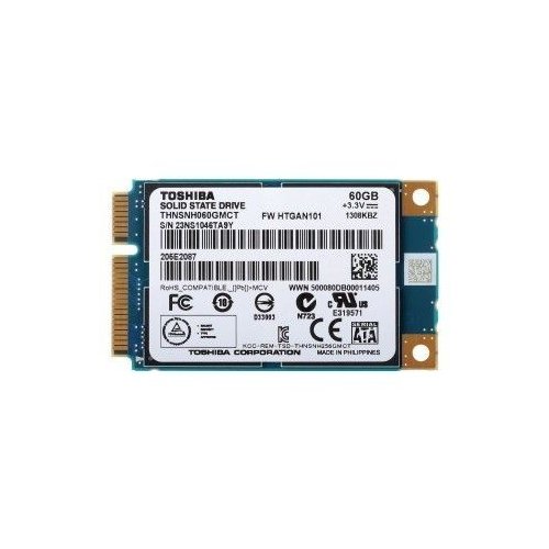 Продати SSD-диск Toshiba MLC 60GB mSATA (THNSNH060GMCT4PAGD) за Trade-In у інтернет-магазині Телемарт - Київ, Дніпро, Україна фото