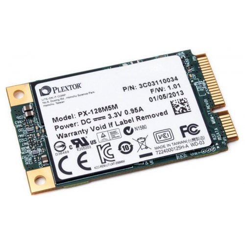 Продать SSD-диск Plextor M5M 128GB mSATA (PX-128M5M) по Trade-In интернет-магазине Телемарт - Киев, Днепр, Украина фото