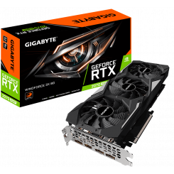 Фото Gigabyte GeForce RTX 2070 SUPER WindForce 3X 8192MB (GV-N207SWF3-8GD)