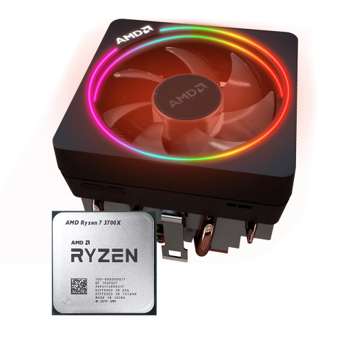Фото Процессор AMD Ryzen 7 3700X 3.6(4.4)GHz 32MB sAM4 Multipack (100-100000071MPK)