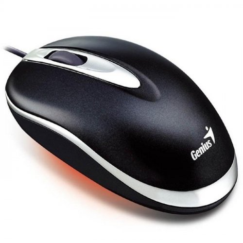 Купить Мышка Genius Mini Traveler USB Black - цена в Харькове, Киеве, Днепре, Одессе
в интернет-магазине Telemart фото
