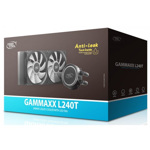 Продати Готова СВО Deepcool GAMMAXX L240T Red за Trade-In у інтернет-магазині Телемарт - Київ, Дніпро, Україна фото