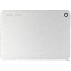 Зовнішній HDD Toshiba Canvio Premium 4TB (HDTW240ES3CA) Silver Metallic