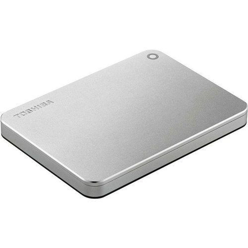 Зовнішній HDD Toshiba Canvio Premium 4TB (HDTW240ES3CA) Silver Metallic купити в Україні | Telemart фото