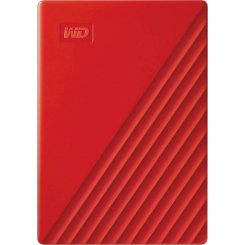 Фото Зовнішній HDD Western Digital My Passport 4TB (WDBPKJ0040BRD-WESN) Red