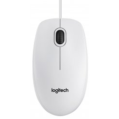 Миша Logitech B100 Optical USB (910-003360) White