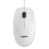 Photo Mouse Logitech B100 Optical USB (910-003360) White