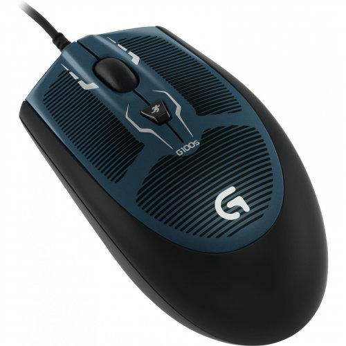 Мышка Logitech Gaming Mouse G100s Blue купить в Украине: Киев, Днепр, Харьков, Одесса  | Низкая цена, отзывы, характеристики от TELEMART фото