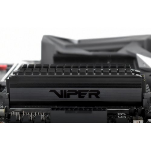 Фото ОЗУ Patriot DDR4 8GB (2x4GB) 3000Mhz Viper 4 Blackout (PVB48G300C6K)