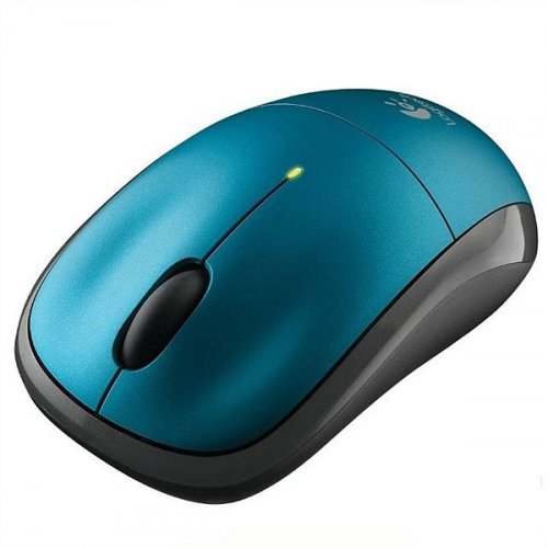 Миша Logitech Wireless M215 Blue купити в Україні: Київ, Львів, Хмельницький, Тернопіль, Івано-Франківськ | Низька ціна, відгуки, характеристики від TELEMART фото