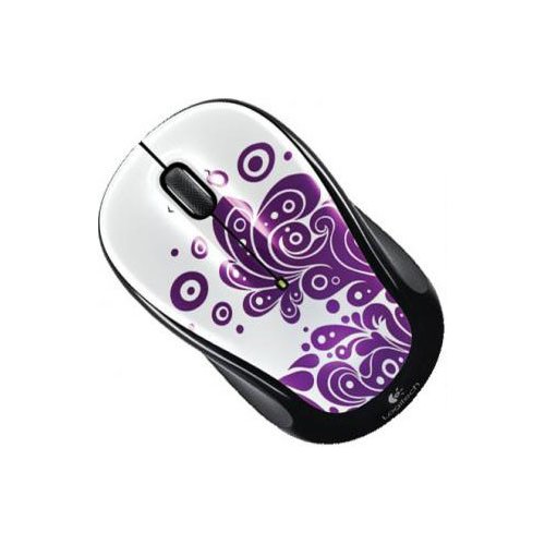 Купити Миша Logitech Wireless Mouse M325 Purple Swirls - ціна в Києві, Львові, Вінниці, Хмельницькому, Франківську, Україні | інтернет-магазин TELEMART.UA фото