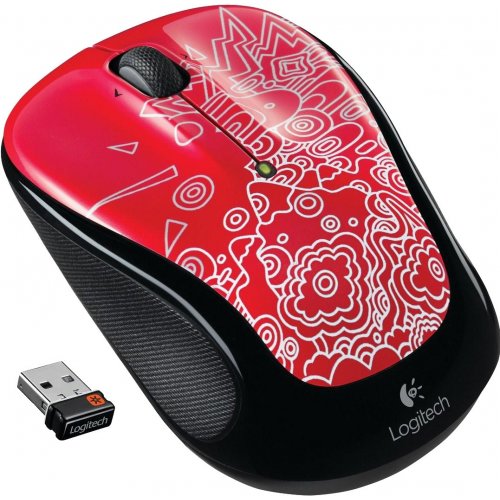 Купить Мышка Logitech Wireless Mouse M325 Red Topography - цена в Харькове, Киеве, Днепре, Одессе
в интернет-магазине Telemart фото