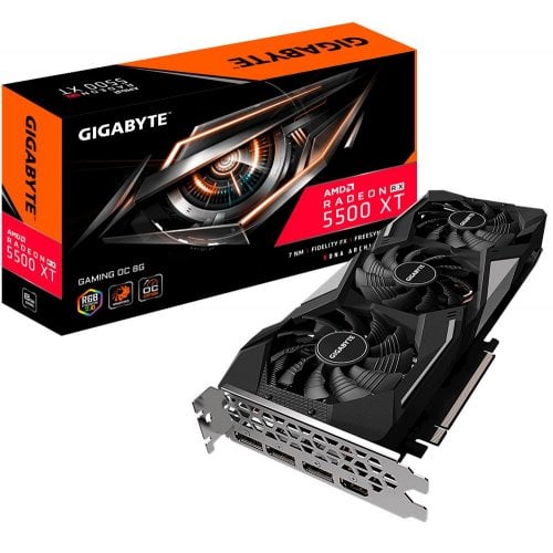 Продать Видеокарта Gigabyte Radeon RX 5500 XT Gaming OC 8192MB (GV-R55XTGAMING OC-8GD) по Trade-In интернет-магазине Телемарт - Киев, Днепр, Украина фото