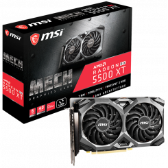 Видеокарта MSI Radeon RX 5500 XT MECH 8192MB (RX 5500 XT MECH 8G)