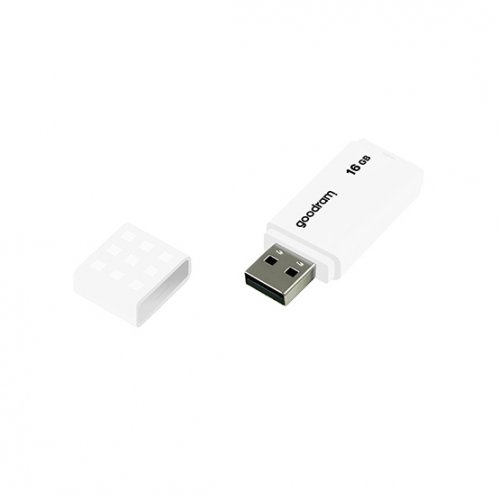 Купить Накопитель GoodRAM UME2 16GB USB 2.0 (UME2-0160W0R11) White - цена в Харькове, Киеве, Днепре, Одессе
в интернет-магазине Telemart фото
