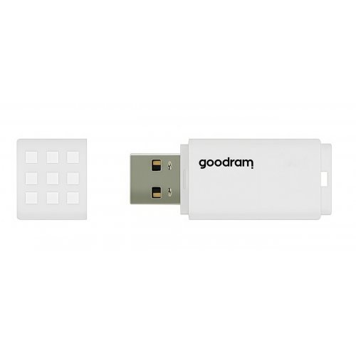 Накопитель GoodRAM UME2 32GB USB 2.0 (UME2-0320W0R11) White купить в Украине: Киев, Днепр, Харьков, Одесса  | Низкая цена, отзывы, характеристики от TELEMART фото
