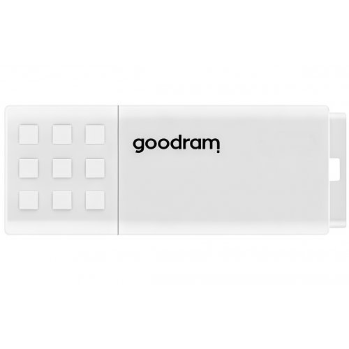 Накопичувач GoodRAM UME2 64GB USB 2.0 (UME2-0640W0R11) White купити в Україні: Київ, Львів, Хмельницький, Тернопіль, Івано-Франківськ | Низька ціна, відгуки, характеристики від TELEMART фото