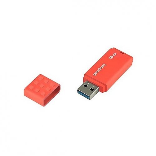 Купить Накопитель GoodRAM UME3 16GB USB 3.0 (UME3-0160O0R11) Orange - цена в Харькове, Киеве, Днепре, Одессе
в интернет-магазине Telemart фото