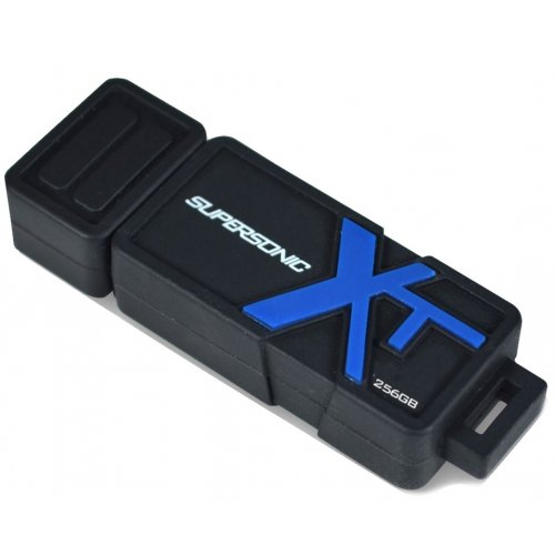Купить Накопитель Patriot Supersonic Boost XT 256GB USB 3.1 (PEF256GSBUSB) Black - цена в Харькове, Киеве, Днепре, Одессе
в интернет-магазине Telemart фото